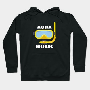 Aquaholic - Swimming Pun Hoodie